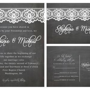 75 Sets Personalized Wedding Invitation With Love..